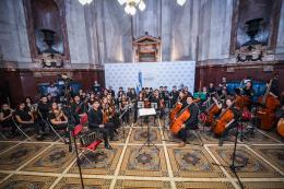 Presentación de la orquesta infanto juvenil "Vientos de cambio" 02/11/2022