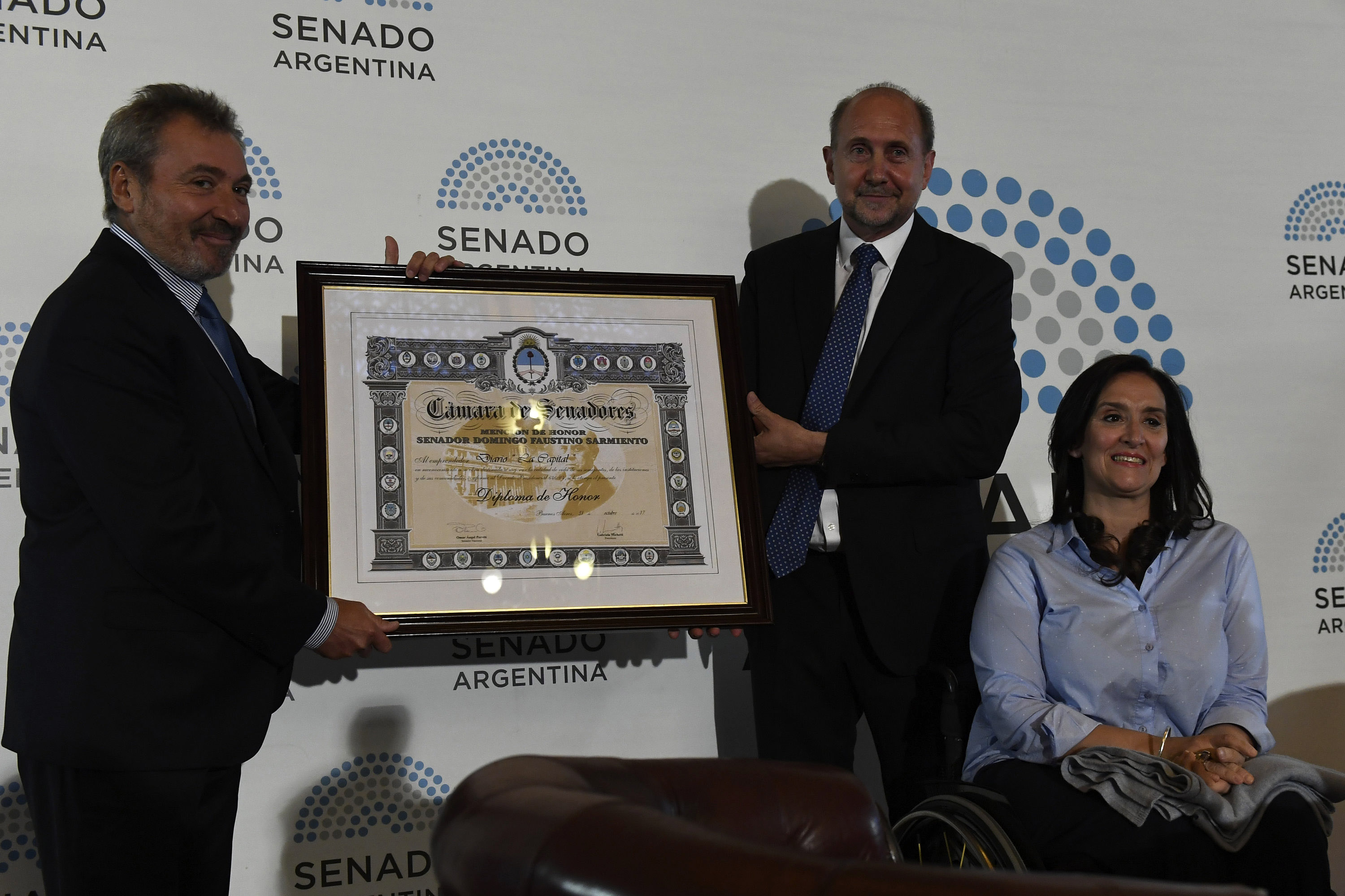 Se realizó la premiación del diario La Capital. (f