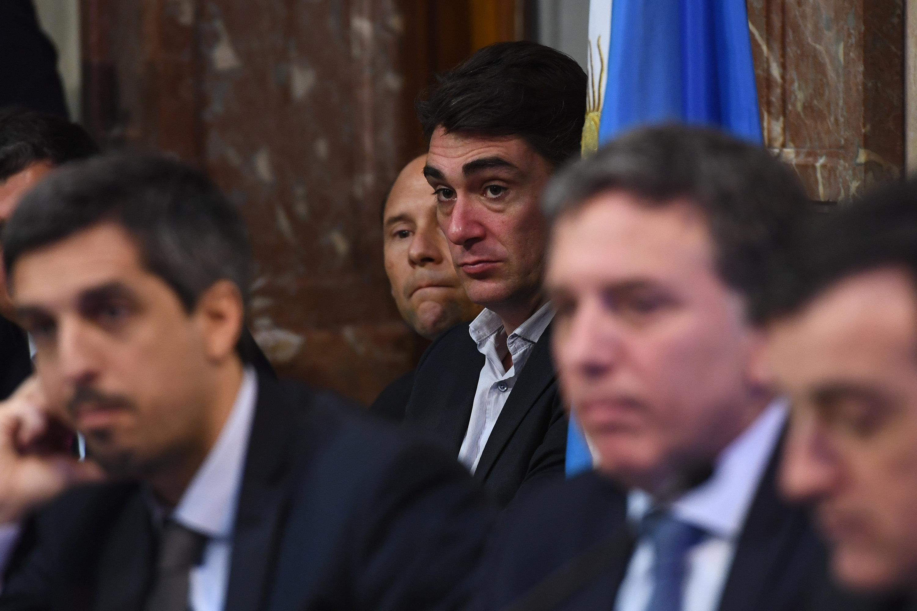 El Ministro de Hacienda Nicolás Dujovne expuso ant