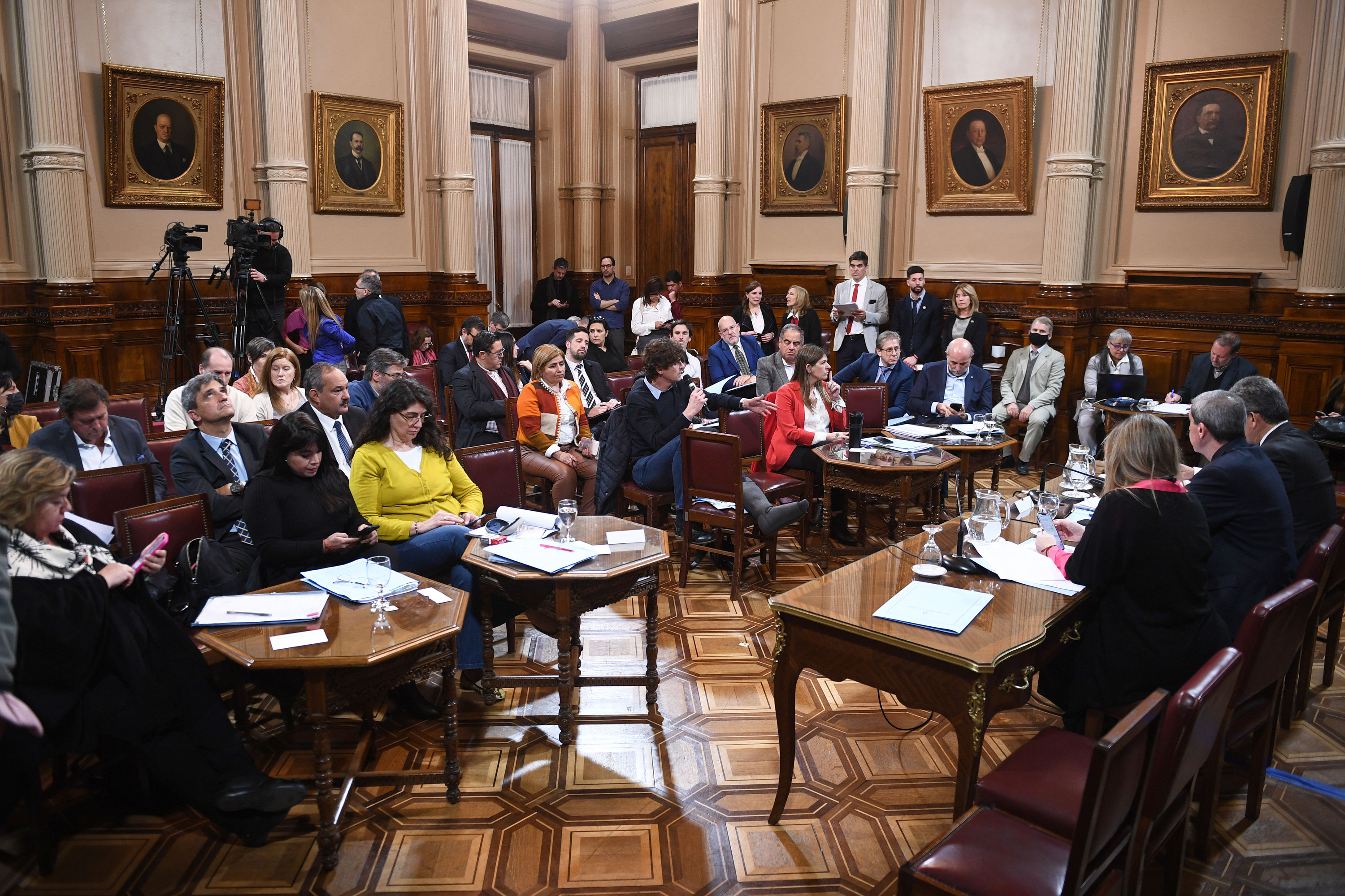 Comisión de Presupuesto y Hacienda. Foto: Gabriel 