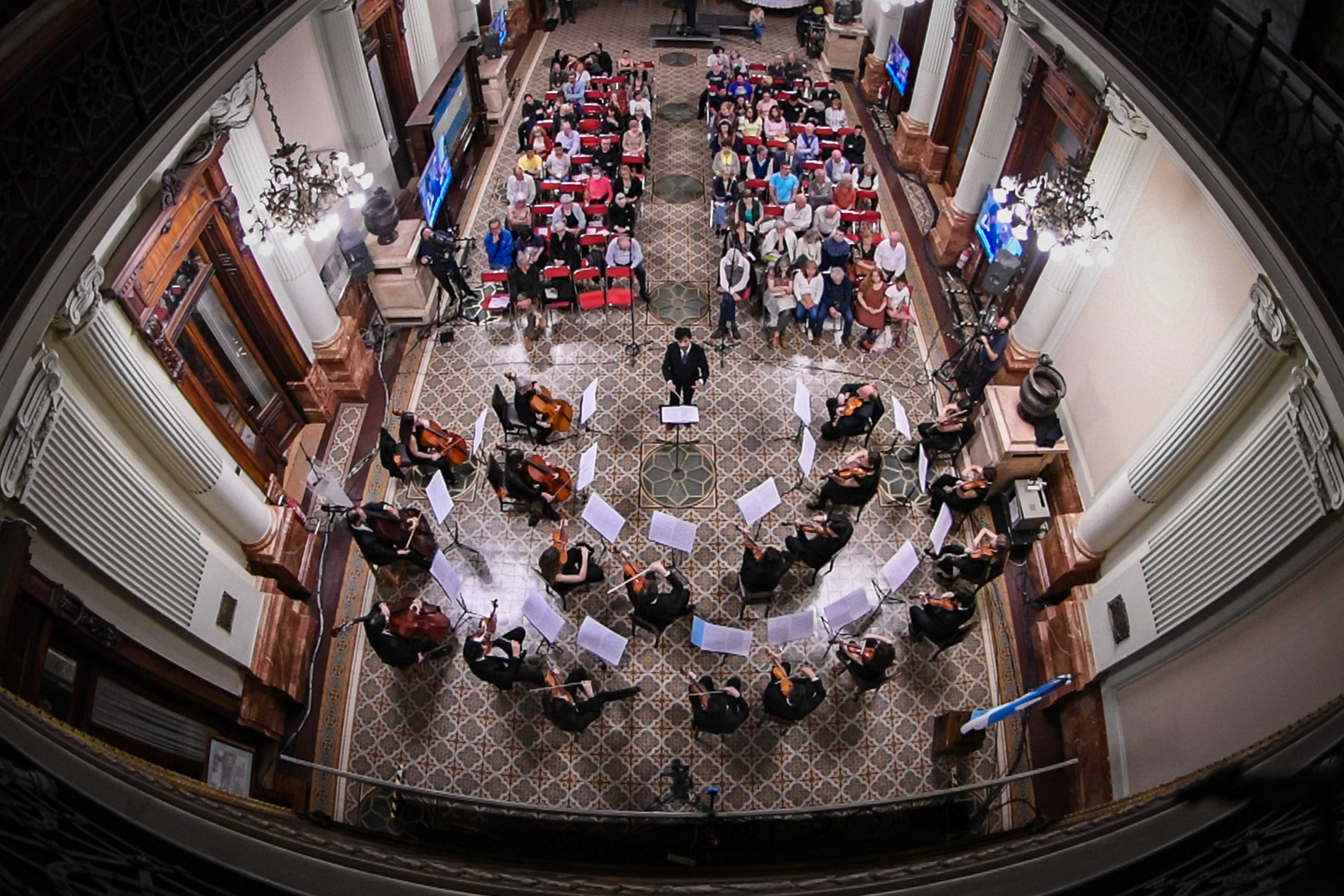 Orquesta de Cámara del Congreso de la Nación. Foto